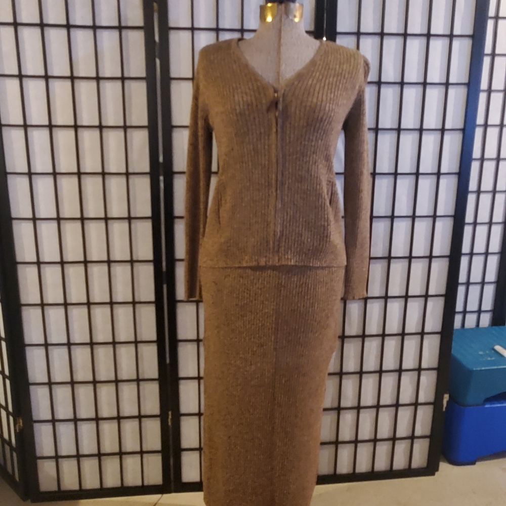 Top and skirt set